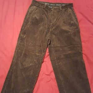 Petite Ralph Lauren brown corduroys